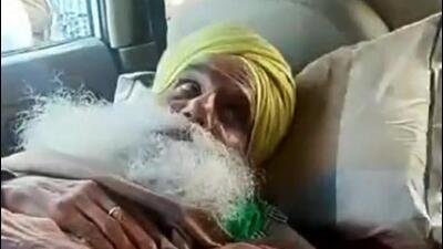 A day after he was detained, Punjab Police shifted fasting farm union leader Jagjit Singh Dallewal to the PWD rest house in Jalandhar cantonment on Thursday morning. A day after he was detained, Punjab Police shifted fasting farm union leader Jagjit Singh Dallewal to the PWD rest house in Jalandhar cantonment on Thursday morning.