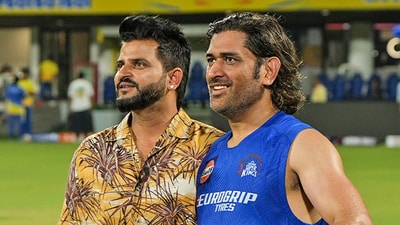 Suresh Raina spoke about MS Dhoni ahead of IPL 2025 (CSK Twitter) Suresh Raina spoke about MS Dhoni ahead of IPL 2025 (CSK Twitter)