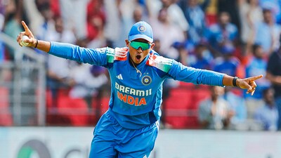 India's Yashasvi Jaiswal celebrates (BCCI - X) India's Yashasvi Jaiswal celebrates (BCCI - X)