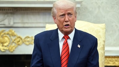 President Donald Trump is planning to sign an executive order on Thursday calling for the shutdown of the US Education Department, according to a White House official. (AFP) President Donald Trump is planning to sign an executive order on Thursday calling for the shutdown of the US Education Department, according to a White House official. (AFP)