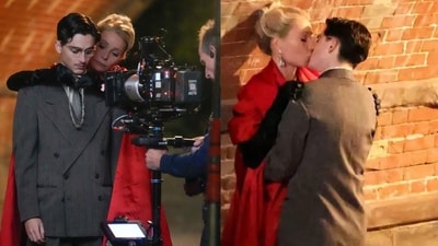 Gwyneth Paltrow and Timothee Chalamet film for Marty Supreme in New York (Photos: X) Gwyneth Paltrow and Timothee Chalamet film for Marty Supreme in New York (Photos: X)