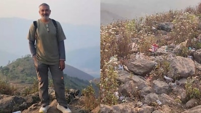 SS Rajamouli did a solo trek in Odisha.