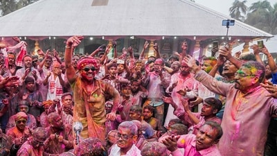 Representational image: Texas becomes the third US state to recognise holi (AFP) Representational image: Texas becomes the third US state to recognise holi (AFP)