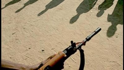 The statement said that at least 26 bodies of Maoists were recovered along with firearms and explosives in Bijapur district (HT photo) The statement said that at least 26 bodies of Maoists were recovered along with firearms and explosives in Bijapur district (HT photo)