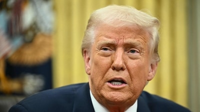 US President Donald Trump speaks as he prepares to sign executive orders in the Oval Office of the White House in Washington, DC. (AFP file) US President Donald Trump speaks as he prepares to sign executive orders in the Oval Office of the White House in Washington, DC. (AFP file)