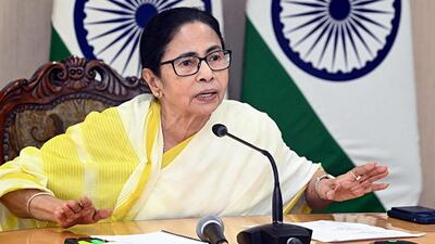 West Bengal chief minister Mamata Banerjee addresses a press conference in Kolkata on Thursday (ANI) West Bengal chief minister Mamata Banerjee addresses a press conference in Kolkata on Thursday (ANI)