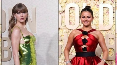 Selena Gomez reminisces about an early arrival at one of Swift's after-parties with fiancé Benny Blanco. (File photo)