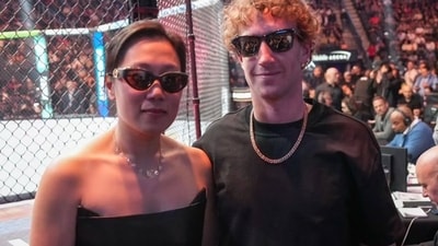 Priscilla Chan and Mark Zuckerberg at an event. Priscilla Chan and Mark Zuckerberg at an event.
