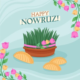Happy Nowruz 2025. (Freepik) Happy Nowruz 2025. (Freepik)