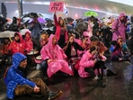 Demonstrators block a road during a protest against Israeli Prime Minister Benjamin Netanyahu's plan to dismiss the head of the Shin Bet internal security service, in Jerusalem on Thursday, March 20, 2025. Demonstrators block a road during a protest against Israeli Prime Minister Benjamin Netanyahu's plan to dismiss the head of the Shin Bet internal security service, in Jerusalem on Thursday, March 20, 2025.