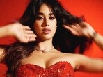Janhvi Kapoor wears a gorgeous orange gown decked in 35k crystals. Janhvi Kapoor wears a gorgeous orange gown decked in 35k crystals.