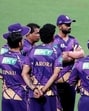 Kolkata Knight Riders (KKR) mentor Dwayne Bravo, centre, interacts with players during a training session in Kolkata. (PTI) Kolkata Knight Riders (KKR) mentor Dwayne Bravo, centre, interacts with players during a training session in Kolkata. (PTI)