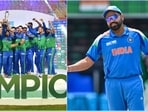 Multan Sultans use Rohit Sharma's voice-over to display PSL trophy Multan Sultans use Rohit Sharma's voice-over to display PSL trophy