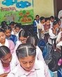 The education department has launched an enrolment drive to increase student admission into government schools. (HT Photo) The education department has launched an enrolment drive to increase student admission into government schools. (HT Photo)