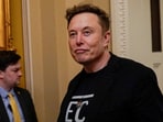 Elon Musk leaves following a luncheon with members of the Senate Republican Conference on Capitol Hill in Washington, D.C., US.