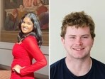 Joshua Riibe (R) was identified as a 'person of interest' as Sudiksha Konanki (L) was seen sharing her final moments with him on a Dominican beach before disappearance. Joshua Riibe (R) was identified as a 'person of interest' as Sudiksha Konanki (L) was seen sharing her final moments with him on a Dominican beach before disappearance.