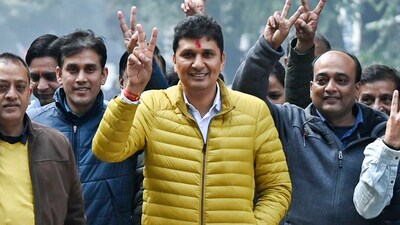 Saurabh Bharadwaj said he would keep strengthening the party as he claimed it is easier to strengthen a party after losing an election. (ANI file) Saurabh Bharadwaj said he would keep strengthening the party as he claimed it is easier to strengthen a party after losing an election. (ANI file)