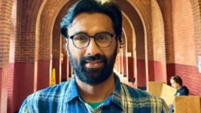 Badar Khan Suri, whose family hails from Jamia Nagar in New Delhi, was studying and teaching on a student visa. (gufaculty360.georgetown.edu)