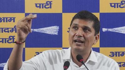 Bharadwaj replaces Gopal Rai with the latter being appointed as the in-charge of Gujarat. (PTI photo) Bharadwaj replaces Gopal Rai with the latter being appointed as the in-charge of Gujarat. (PTI photo)