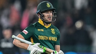 South Africa's David Miller during Champions Trophy 2025 (AFP) South Africa's David Miller during Champions Trophy 2025 (AFP)