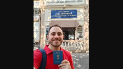 A US-origin founder who got married to an Indian woman and is now settled in Goa. (LinkedIn/Elliot Rosenberg) A US-origin founder who got married to an Indian woman and is now settled in Goa. (LinkedIn/Elliot Rosenberg)