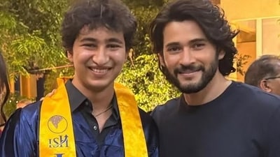 Gautam Ghattamaneni is studying acting at NYU to follow in Mahesh Babu's footsteps. Gautam Ghattamaneni is studying acting at NYU to follow in Mahesh Babu's footsteps.