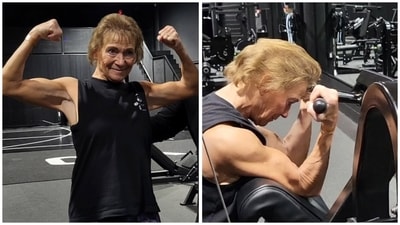 Marlene Flowers is known as ‘Granny Guns' on Instagram and other social media platforms. (Instagram/ Marlene Flowers) Marlene Flowers is known as ‘Granny Guns' on Instagram and other social media platforms. (Instagram/ Marlene Flowers)