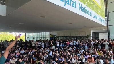 The Gujarat unit of SFI demanded an independent inquiry into what it described as the institutional failure that led to the student’s death (Photo: Facebook/sfigujaratofficial) The Gujarat unit of SFI demanded an independent inquiry into what it described as the institutional failure that led to the student’s death (Photo: Facebook/sfigujaratofficial)