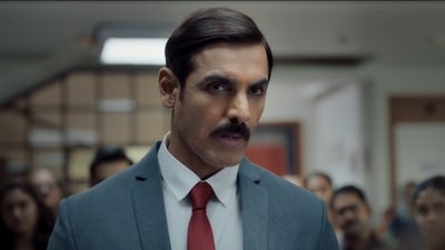 A scene from The Diplomat featuring John Abraham. A scene from The Diplomat featuring John Abraham.
