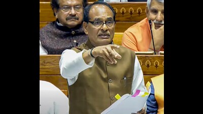 Union Minister Shivraj Singh Chouhan (Sansad TV)
