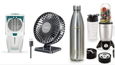 Upgrade your summer essentials with unbeatable deals on coolers, fans, and more at Amazon’s fest! Upgrade your summer essentials with unbeatable deals on coolers, fans, and more at Amazon’s fest!
