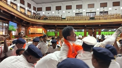 The suspension came after the legislators created a ruckus during the session. (Special Arrangement) The suspension came after the legislators created a ruckus during the session. (Special Arrangement)