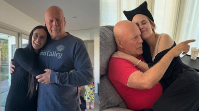 Demi Moore celebrates Bruce Willis' 70th birthday with family Demi Moore celebrates Bruce Willis' 70th birthday with family