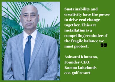 Ashwani Khurana is a Delhi-based eco entrepreneur.