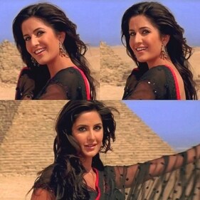 The black saree in ‘Teri Ore’ (Pinterest) The black saree in ‘Teri Ore’ (Pinterest)