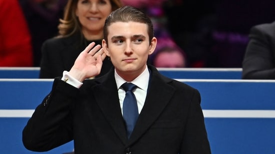 Barron Trump celebrated his 19th birthday and is pursuing business studies at NYU. (AFP)
