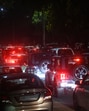 Commuters in and around Panjab University remained strained for nearly three hours as complete chaos unfolded ahead of singer Arjan Dhillon’s concert on the campus on Friday. (Ravi Kumar/HT) Commuters in and around Panjab University remained strained for nearly three hours as complete chaos unfolded ahead of singer Arjan Dhillon’s concert on the campus on Friday. (Ravi Kumar/HT)