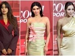 Janhvi Kapoor, Diana Penty and Malaika Arora at an event last night. Janhvi Kapoor, Diana Penty and Malaika Arora at an event last night.