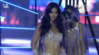Disha also performed with Karan Aujla at the IPL opening ceremony.