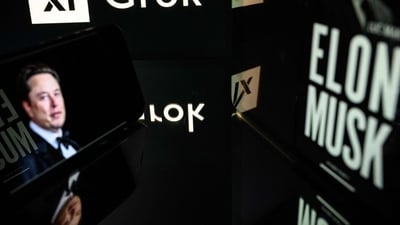 Grok is designed by Elon Musk's company xAI. (AFP) Grok is designed by Elon Musk's company xAI. (AFP)