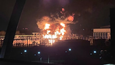 Heathrow Airport fire: There were no casualties at the scene. (AP)