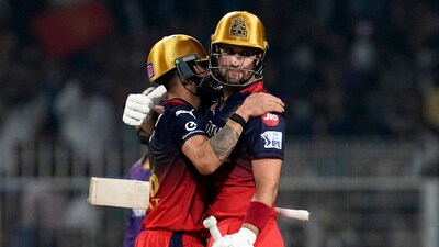 Liam Livingstone finished the chase off with a six and a four off the first two balls of the 17th over. He finished unbeaten on 15 in five balls while Kohli was 59 not out in 36 balls.  (AP)