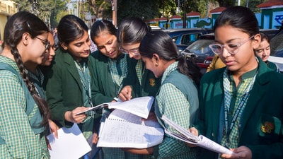 Considering the importance of career guidance in empowering students to make informed decisions about their future, the board decided to share the handbook for parents that would help guide them regarding the same. (HT FILE PHOTO/Santosh Kumar) Considering the importance of career guidance in empowering students to make informed decisions about their future, the board decided to share the handbook for parents that would help guide them regarding the same. (HT FILE PHOTO/Santosh Kumar)
