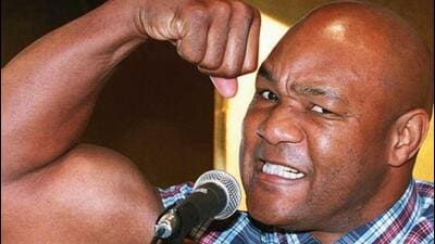 Nicknamed ‘Big George’, Foreman was born in Marshall, Texas, and was raised by a single mother with six siblings (AFP) Nicknamed ‘Big George’, Foreman was born in Marshall, Texas, and was raised by a single mother with six siblings (AFP)