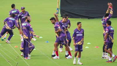 KKR will take on RCB in IPL 2025 opener on Saturday. (PTI) KKR will take on RCB in IPL 2025 opener on Saturday. (PTI)
