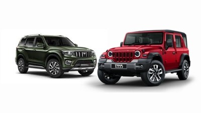 The Mahindra Thar Roxx comes in 5-seater capacity whereas the Scorpio N offers 6 and 7-seater options. The Mahindra Thar Roxx comes in 5-seater capacity whereas the Scorpio N offers 6 and 7-seater options.