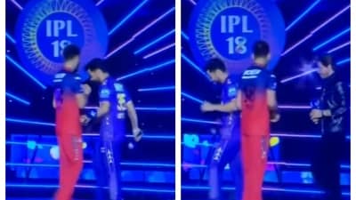 After IPL 2025 opening ceremony, Shah Rukh Khan invited Virat Kohli and Rinku Singh on stage After IPL 2025 opening ceremony, Shah Rukh Khan invited Virat Kohli and Rinku Singh on stage