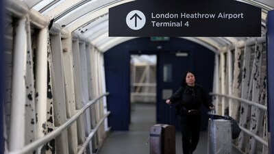 The power outage reportedly affected at least 1,350 flights to and from Heathrow airport. (Reuters)