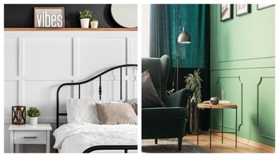 Wainscoting exudes a luxurious and vintage energy. (Shutterstock) Wainscoting exudes a luxurious and vintage energy. (Shutterstock)