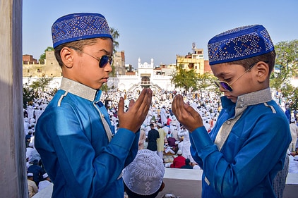 Since the observance of the moon is essential for ending Ramzan month and celebrating Eid, it is celebrated in different parts on different days usually with a one-day difference. (Image by PTI) Since the observance of the moon is essential for ending Ramzan month and celebrating Eid, it is celebrated in different parts on different days usually with a one-day difference. (Image by PTI)